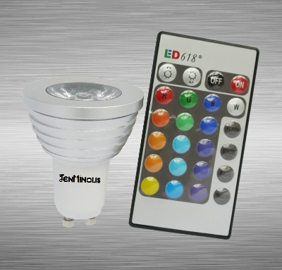 RGB MR16 3W